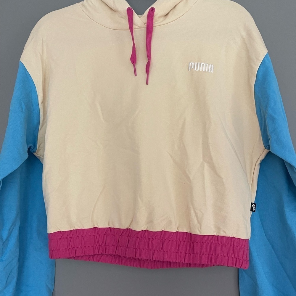 Puma Colorblock Hoodie Medium NWT
